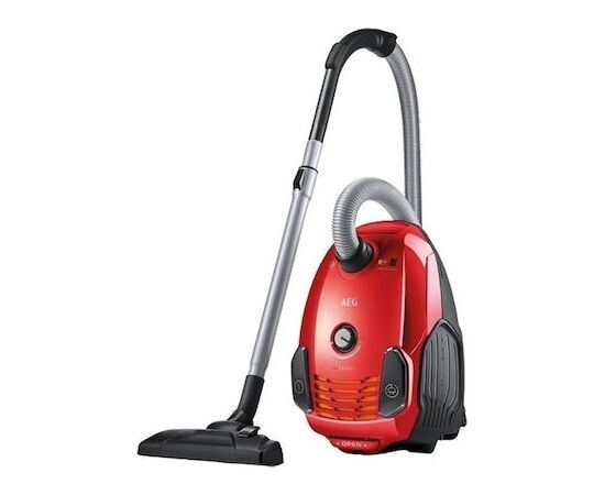 AEG VX6-1-LR PowerForce Ηλεκτρική Σκούπα 700W με Σακούλα 3.5lt Κόκκινη | Ηλεκτρικές Σκούπες στο Togias-Home.gr