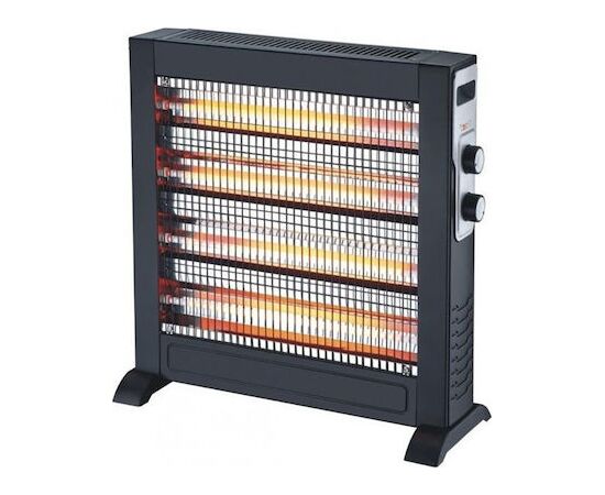 Mistral LX-1602 Σόμπα Χαλαζία με Θερμοστάτη 2400W | Συσκευές Θέρμανσης στο Togias-Home.gr