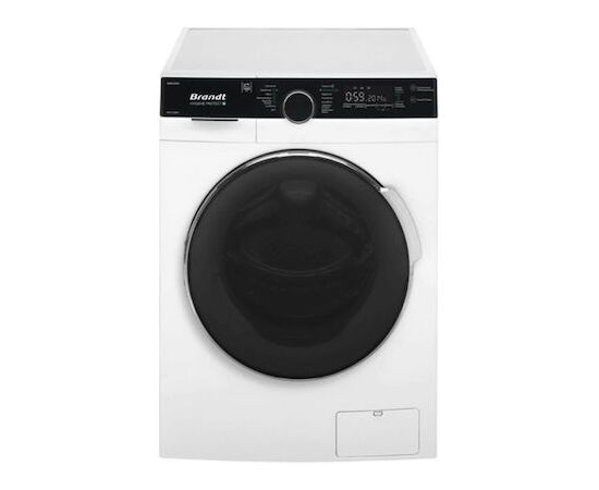 Brandt WFB126QWG Washing Machine 12kg with Steam 1400 RPM | Front Loading στο Togias-Home.gr