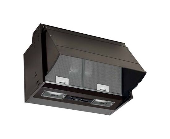 Pyramis Essential Turbo Πτυσσόμενος Απορροφητήρας 60cm Καφέ | Απορροφητήρες Κουζίνας στο Togias-Home.gr