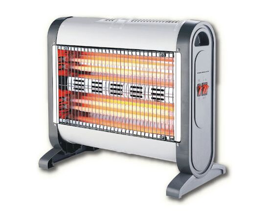 Telemax QH-1601-WG Quartz Stove 1600W | Heating Appliances στο Togias-Home.gr