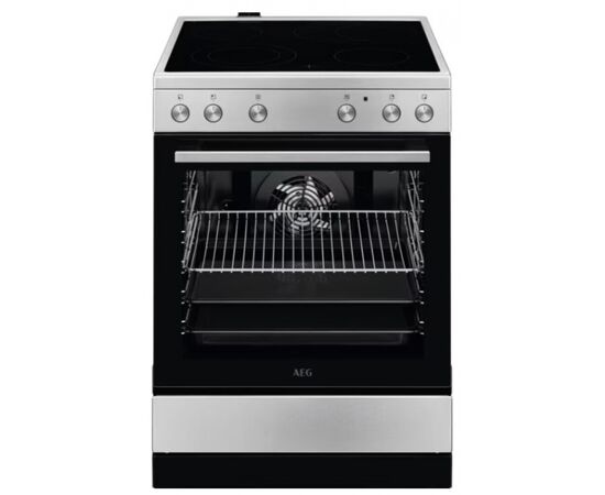 AEG CCB6400NBM Κουζίνα 73lt με Κεραμικές Εστίες Π59.6εκ. Inox | Κουζίνες & Φούρνοι στο Togias-Home.gr