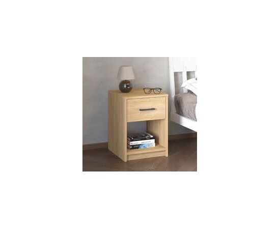 ​Κομοδίνο Scoty Megapap χρώμα sapphire oak 40,2x35,3x55εκ. | Κομοδίνα στο Togias-Home.gr