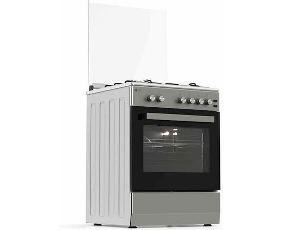 Thermogatz TGS 6021 IX Κουζίνα Υγραερίου 49lt με Εστίες Υγραερίου Π60εκ. Inox | Κουζίνες & Φούρνοι στο Togias-Home.gr