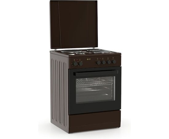 Thermogatz TGS E124 BR Turbo Κουζίνα 60lt με Εμαγιέ Εστίες Π60εκ. Καφέ | Κουζίνες & Φούρνοι στο Togias-Home.gr