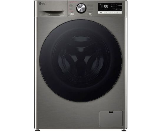 LG Πλυντήριο Ρούχων 9kg με Τεχνολογία Ατμού 1400 Στροφών TurboWash Ασημί F4R7009TSSB | Εμπρόσθιας Φόρτωσης στο Togias-Home.gr