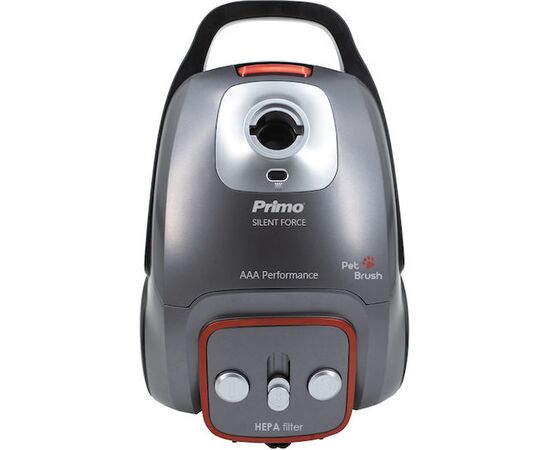 Primo PRVC-40489 Ηλεκτρική Σκούπα 700W με Σακούλα 3lt Γκρι | Ηλεκτρικές Σκούπες στο Togias-Home.gr