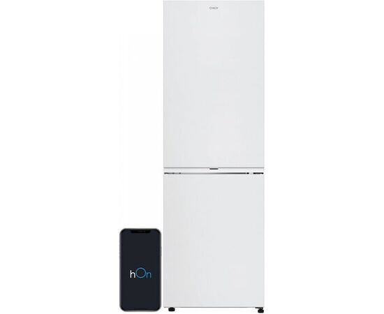 Candy Ψυγειοκαταψύκτης 355lt NoFrost Υ185xΠ59.5xΒ66.7εκ. Inox CNCQ2T618EW | Ψυγεία στο Togias-Home.gr