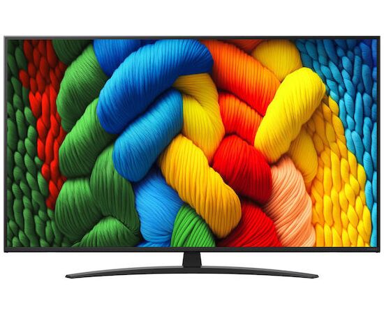 LG Smart Τηλεόραση 55" 4K UHD LED NanoCell AI NANO81 HDR (2025) 55NANO81A6A | Τηλεοράσεις στο Togias-Home.gr
