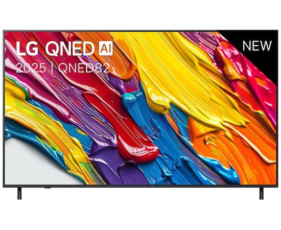 LG Smart Τηλεόραση 55" 4K UHD QNED AI QNED82 HDR (2025) 55QNED82A6B | Τηλεοράσεις στο Togias-Home.gr
