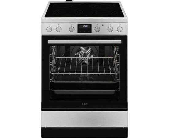 AEG Κουζίνα 73lt με Κεραμικές Εστίες Π59.6εκ. Inox  CCB64420BM | Κουζίνες & Φούρνοι στο Togias-Home.gr