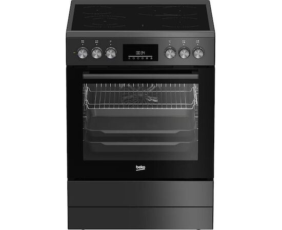 Beko Κουζίνα 72lt με Κεραμικές Εστίες Π60εκ. Κεραμική  Fbm6730Ga | Κουζίνες & Φούρνοι στο Togias-Home.gr