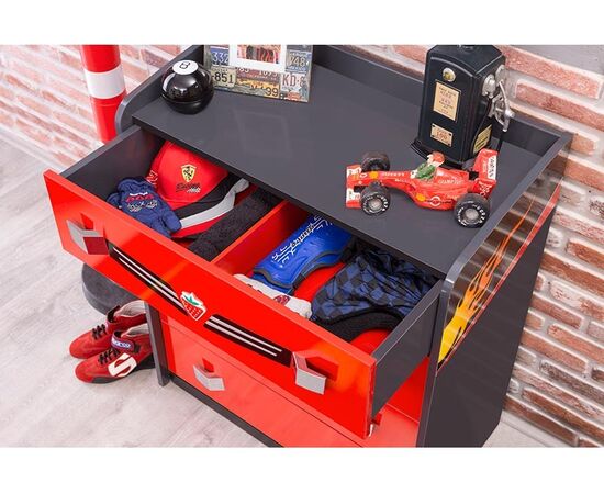 Παιδική συρταριέρα GT-120474x87x41cm Cilek, Young Racer | Κομοδίνο/Συρταριέρα στο Togias-Home.gr